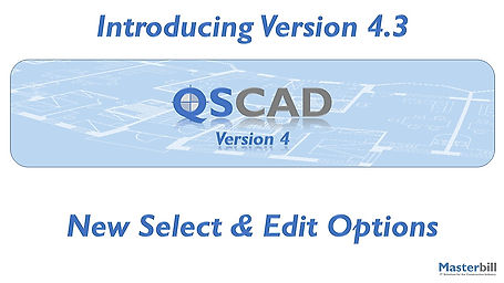 QSCadv4 - New Select & Edit Options